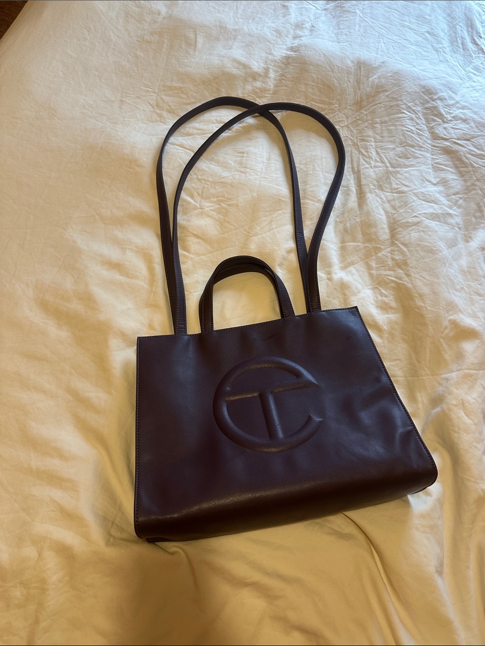 Telfar Medium Shopping Bag - Grape - Picture 4 of 5